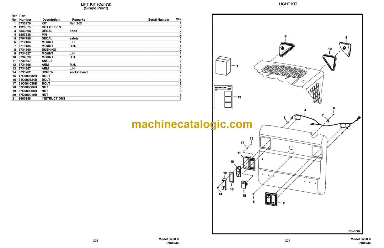 bobcat s300 parts diagram