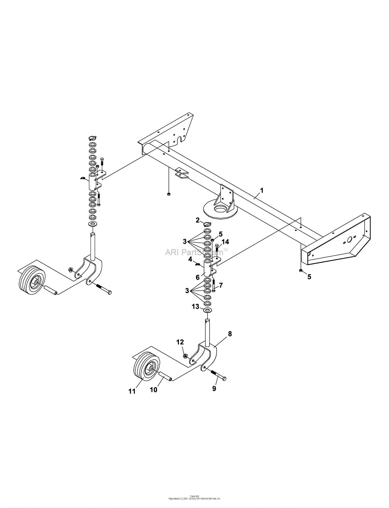 bobcat sweeper parts diagram