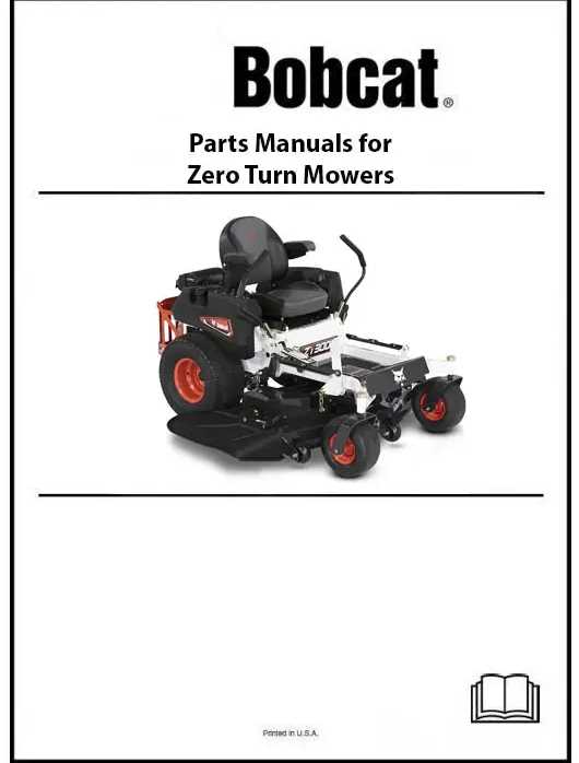 bobcat walk behind mower parts diagram