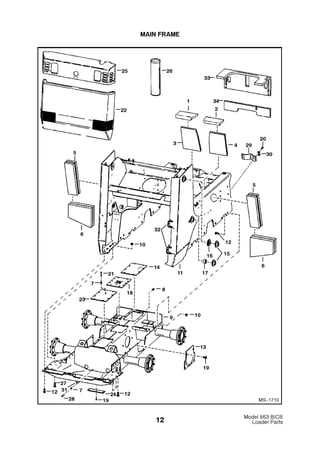 bobcat zero turn mower parts diagram