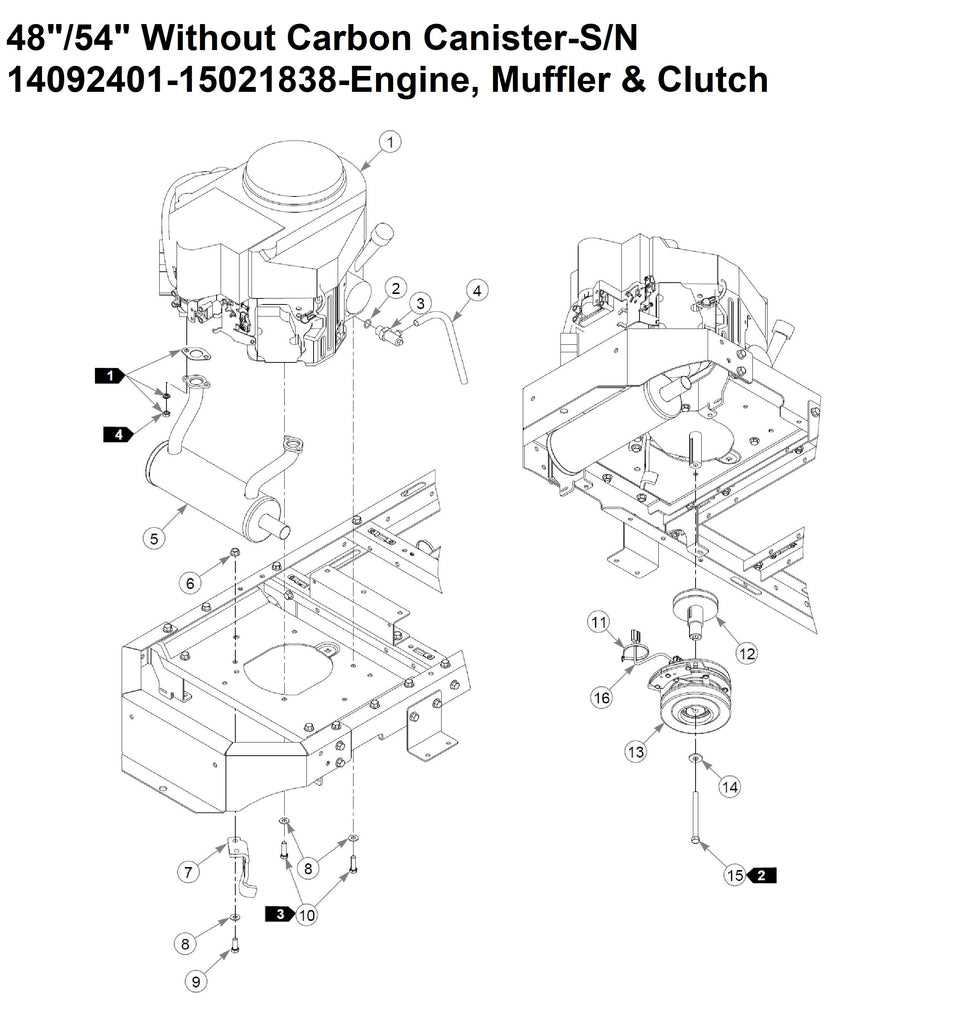 bobcat zero turn mower parts diagram