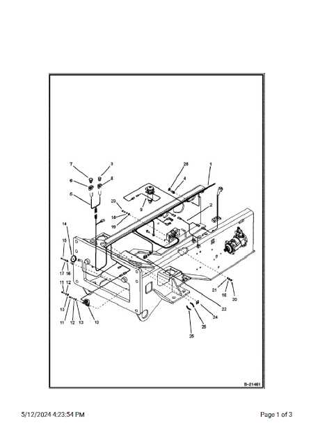 bobcat zero turn mower parts diagram