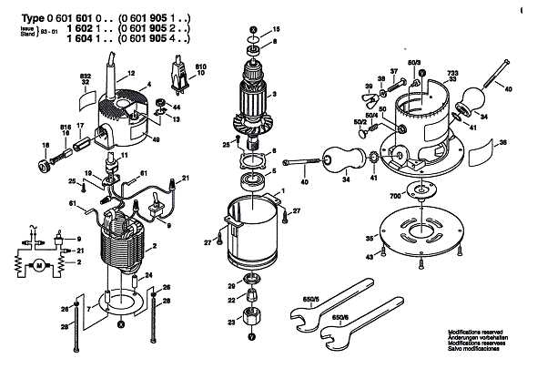 bosch 1617evs parts diagram