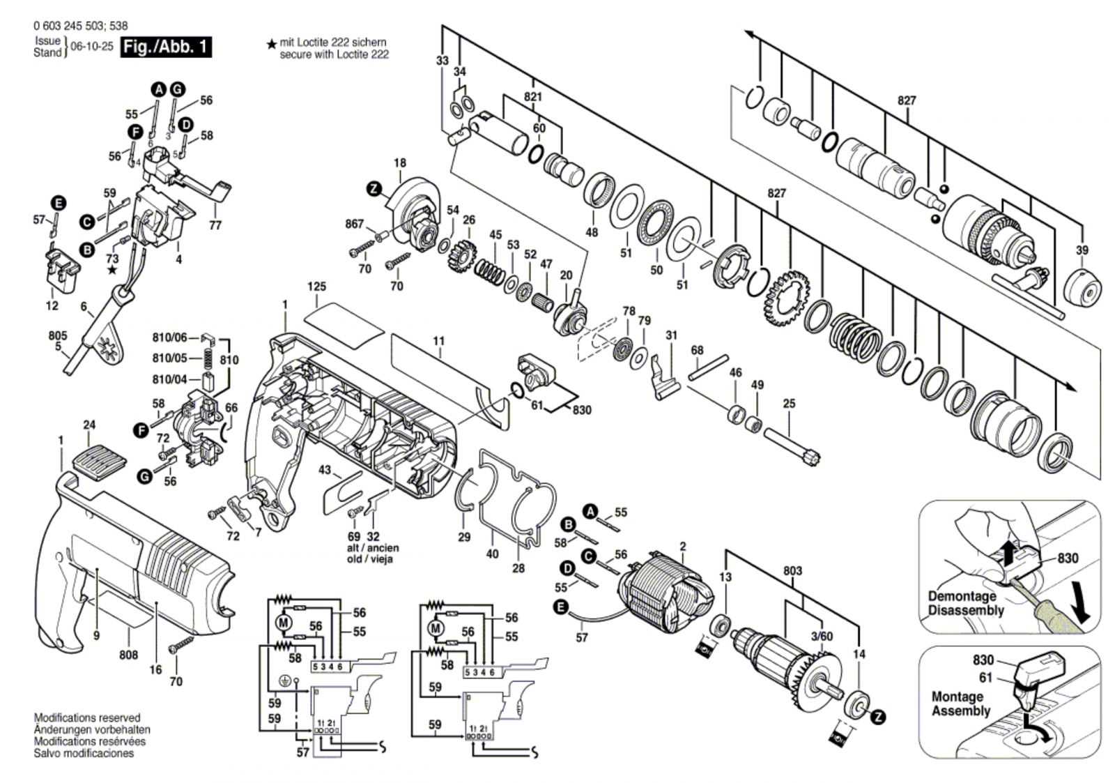 bosch drill parts diagram