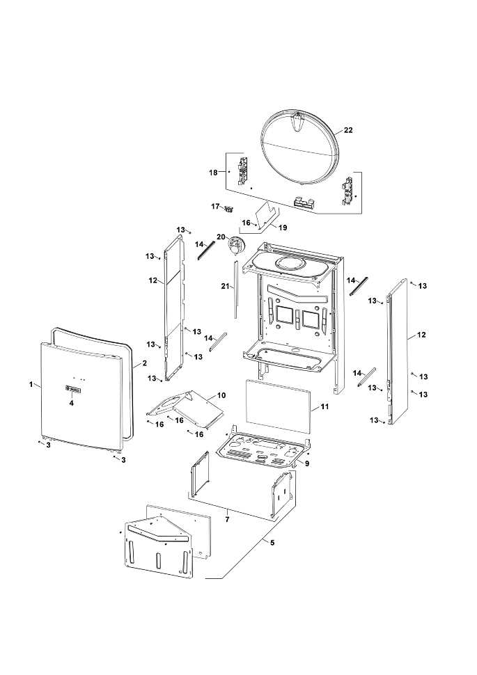 bosch dryer parts diagram