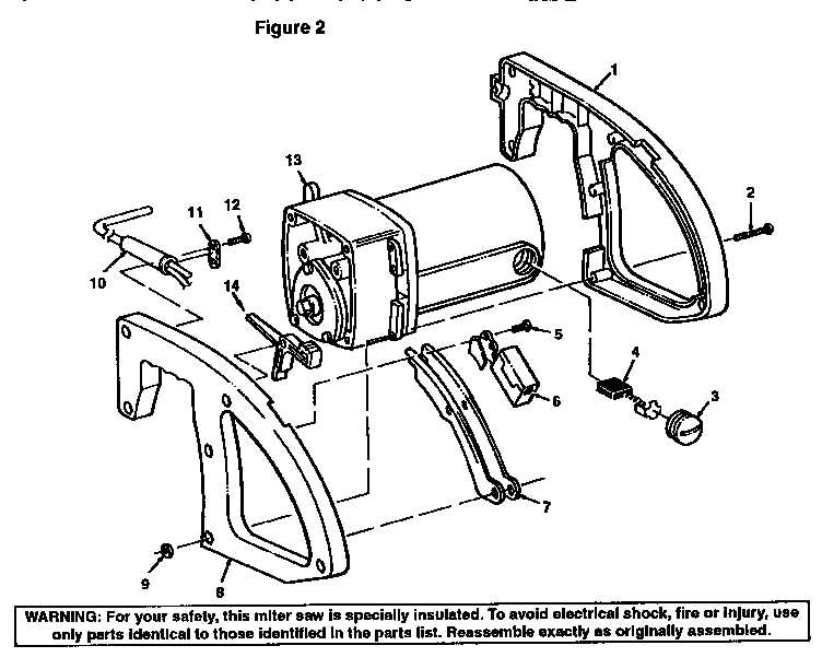 bosch miter saw parts diagram