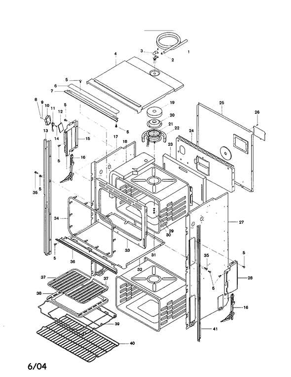 bosch oven parts diagram