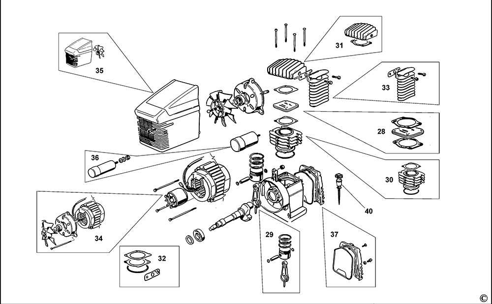 bostitch air compressor parts diagram