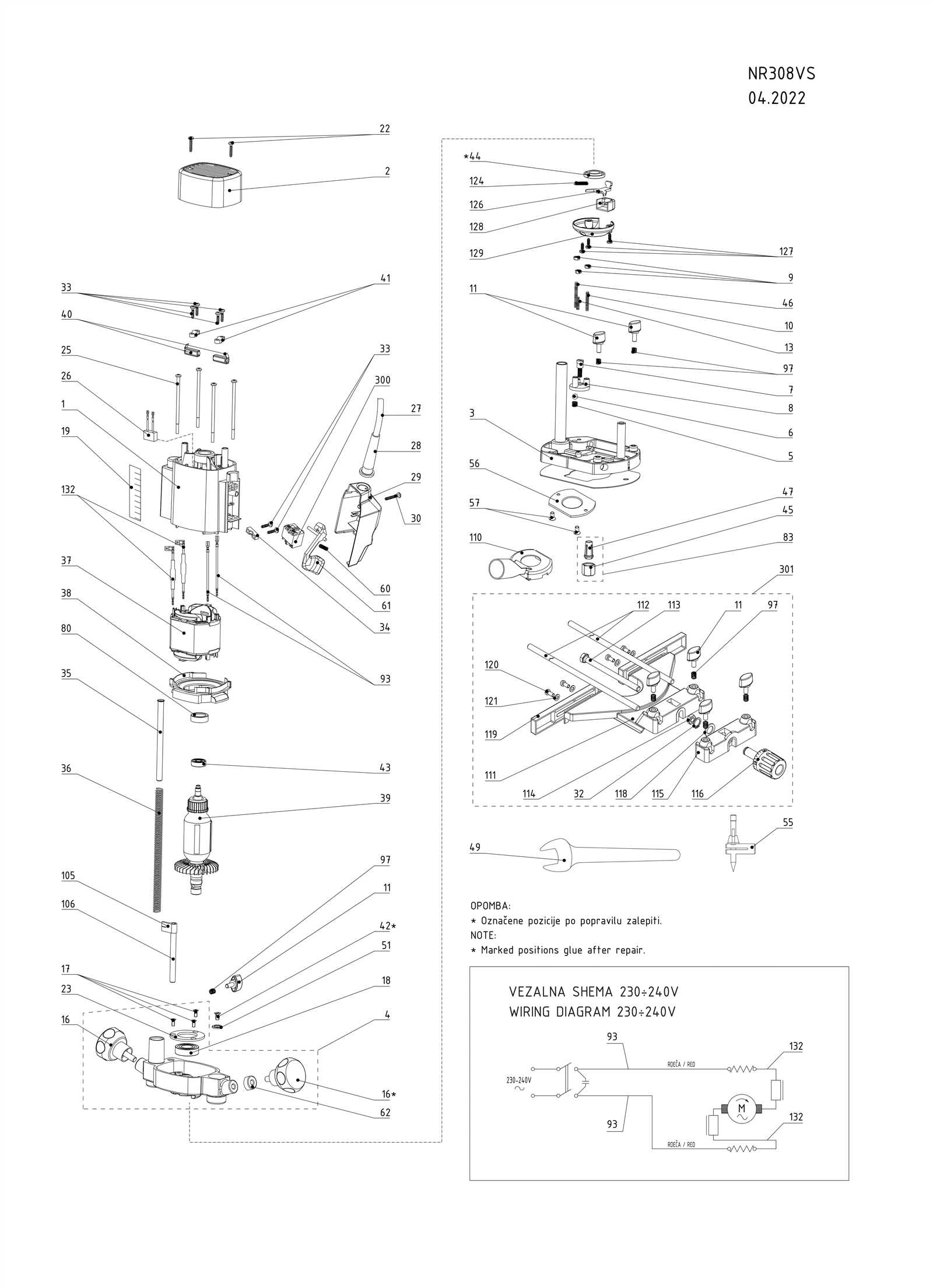 bostitch coil framing nailer parts diagram