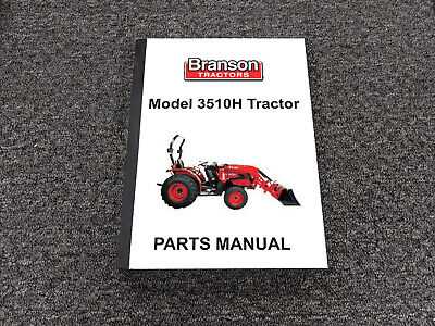 branson tractor parts diagram