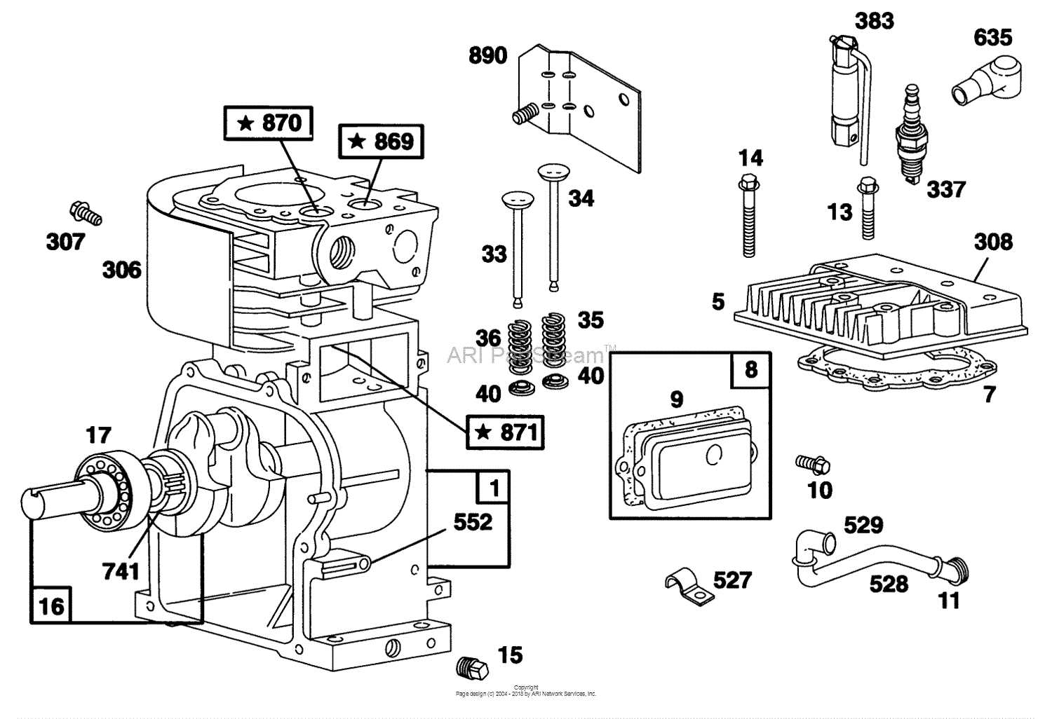 briggs and stratton 130 202 parts diagram