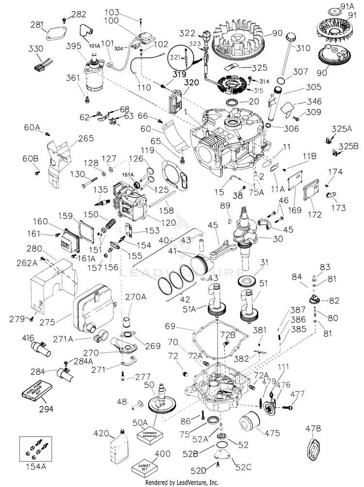 briggs and stratton 15.5 hp engine parts diagram