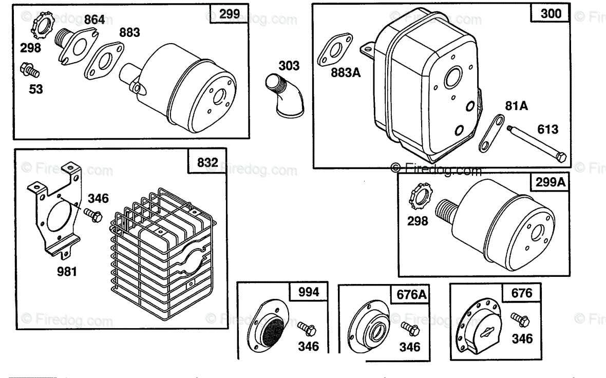 briggs and stratton 300 series parts diagram