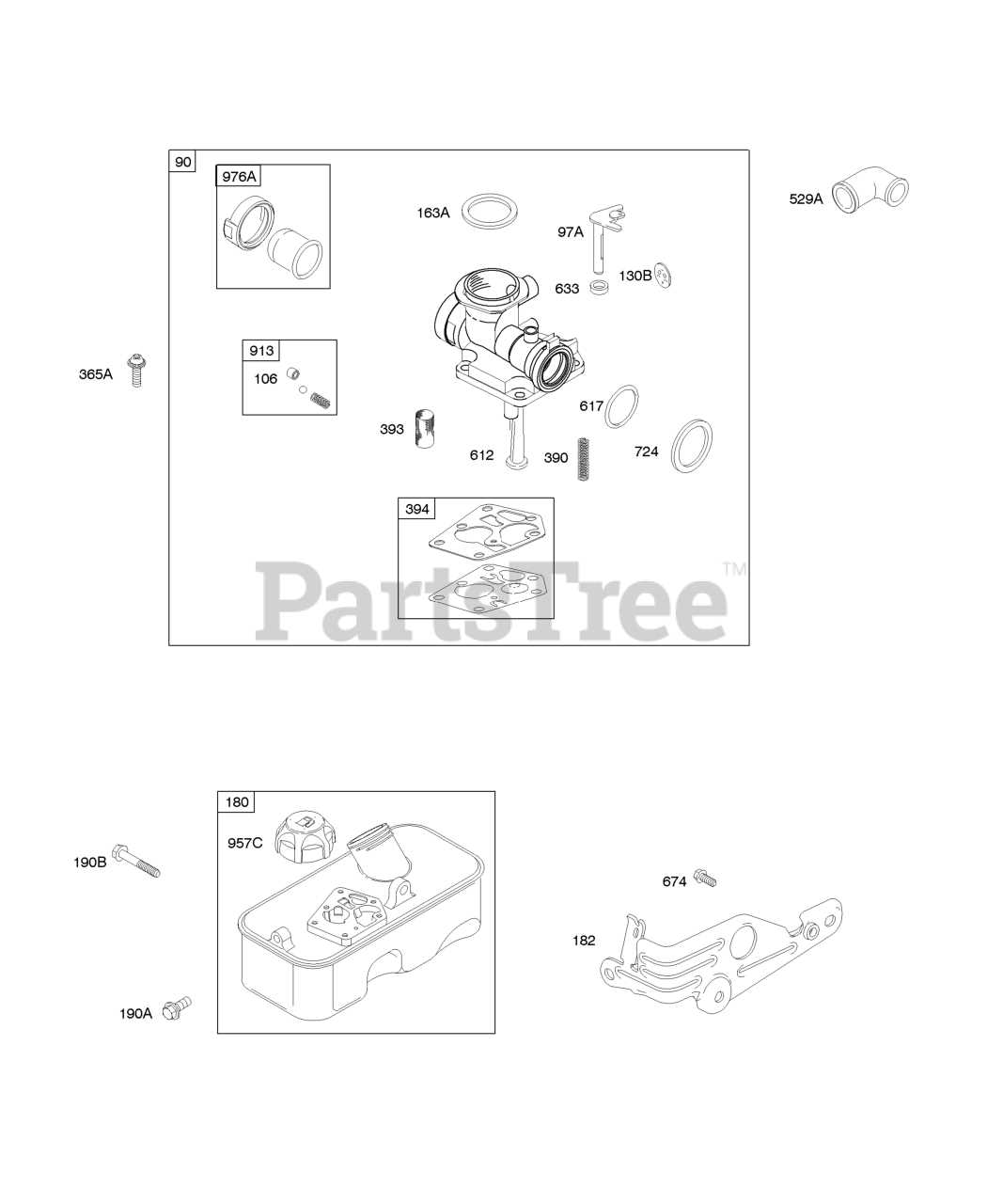 briggs and stratton 500 series 158cc parts diagram