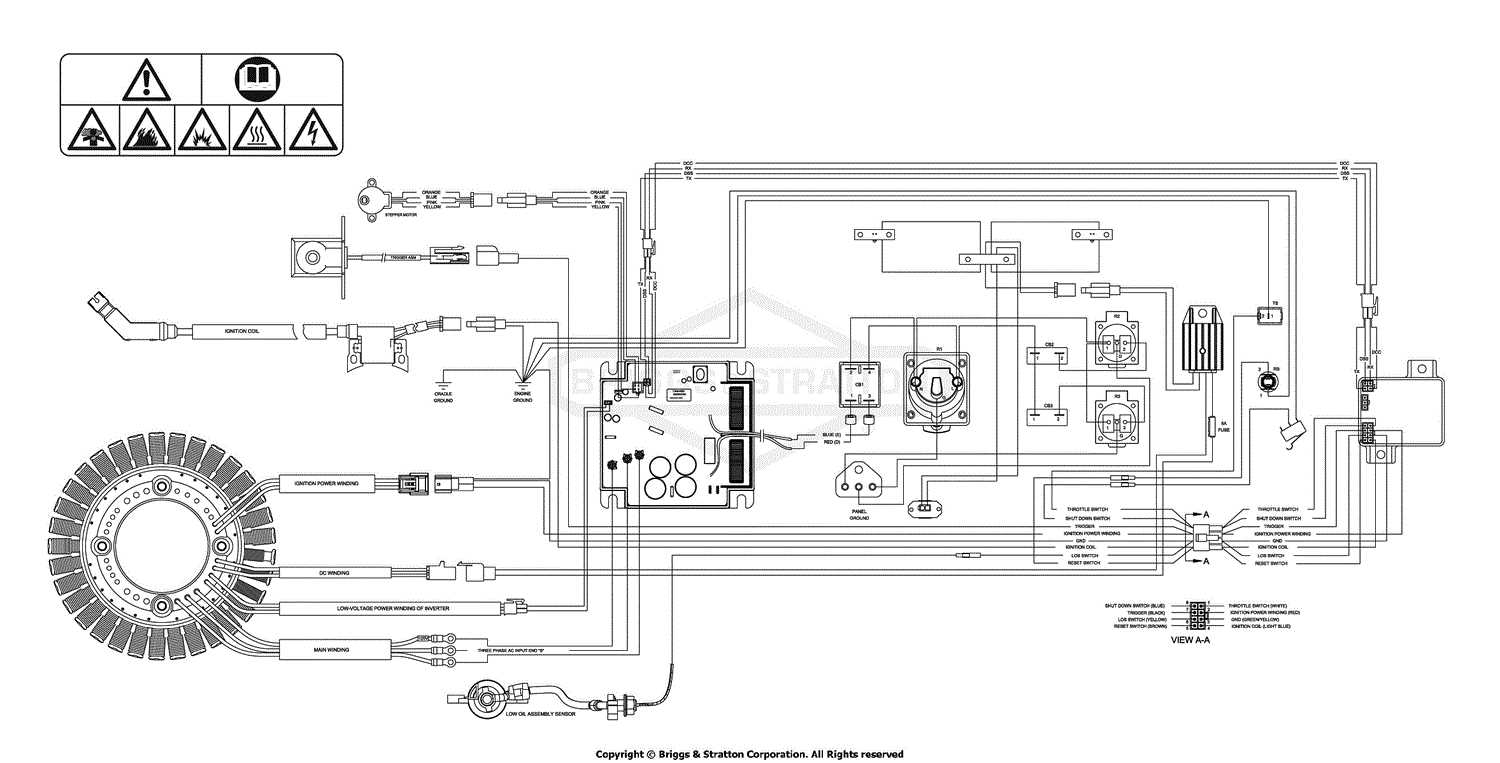 briggs and stratton 500 series parts diagram