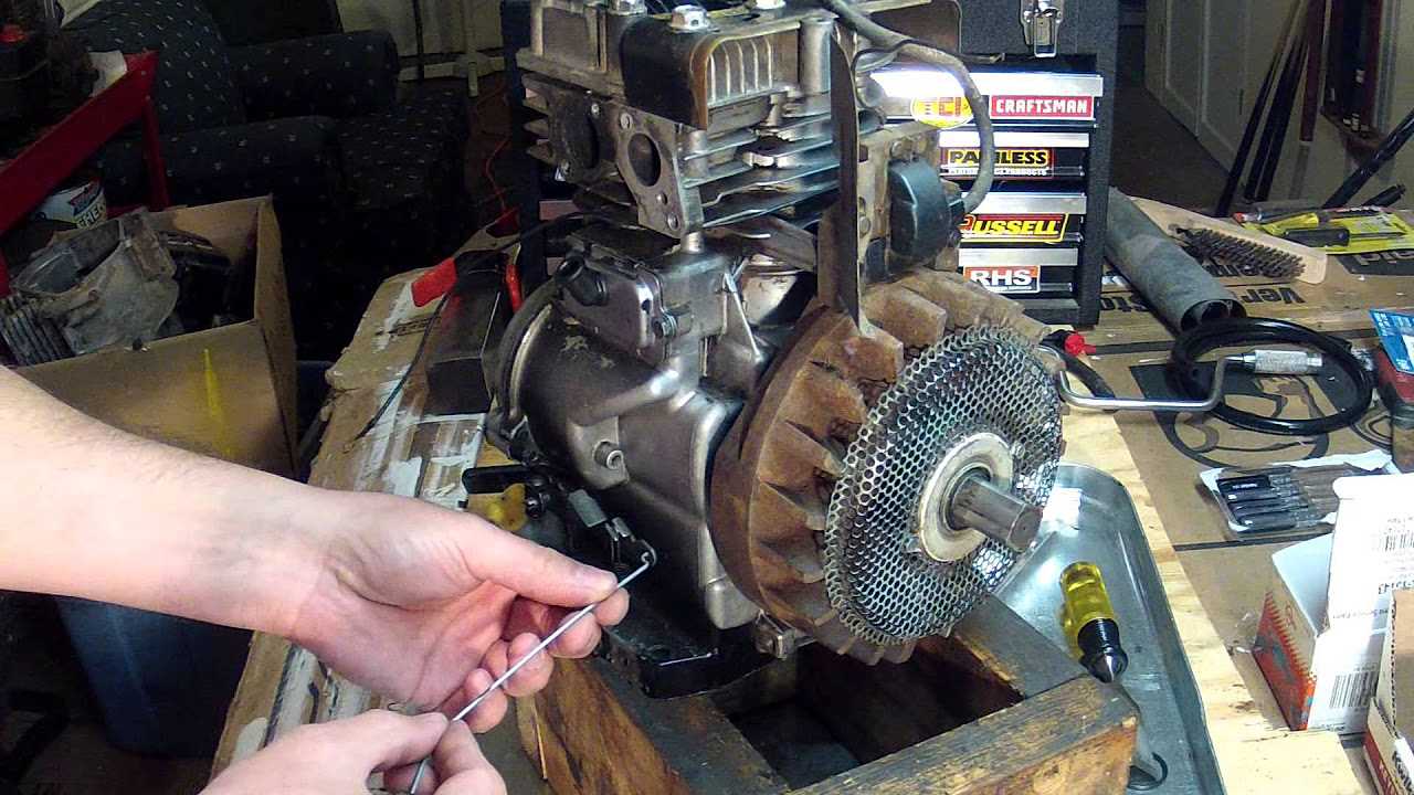 briggs and stratton 5hp horizontal shaft engine parts diagram