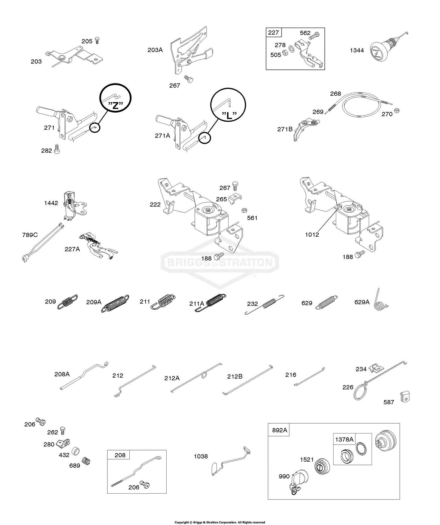 briggs and stratton 6.5 hp engine parts diagram