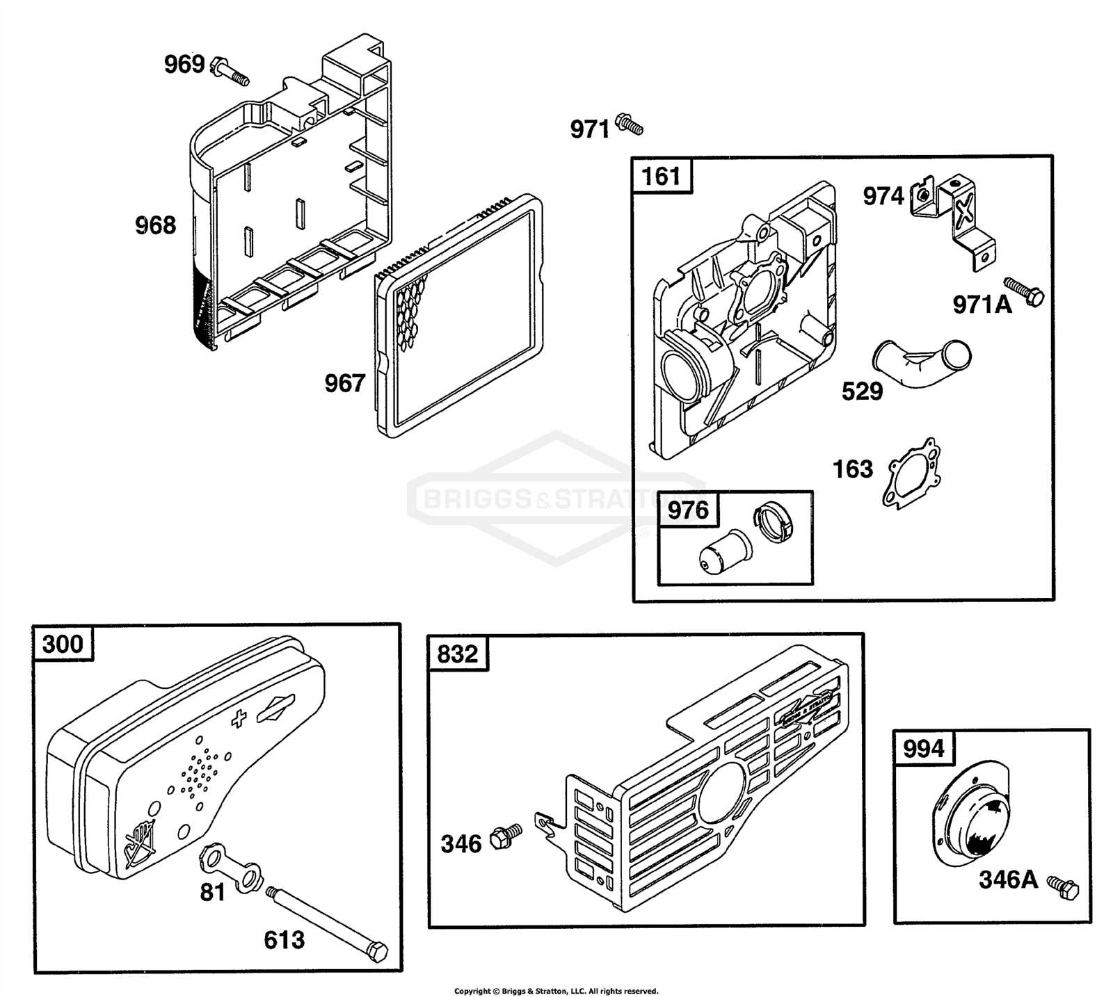 briggs and stratton 675 series 190cc parts diagram