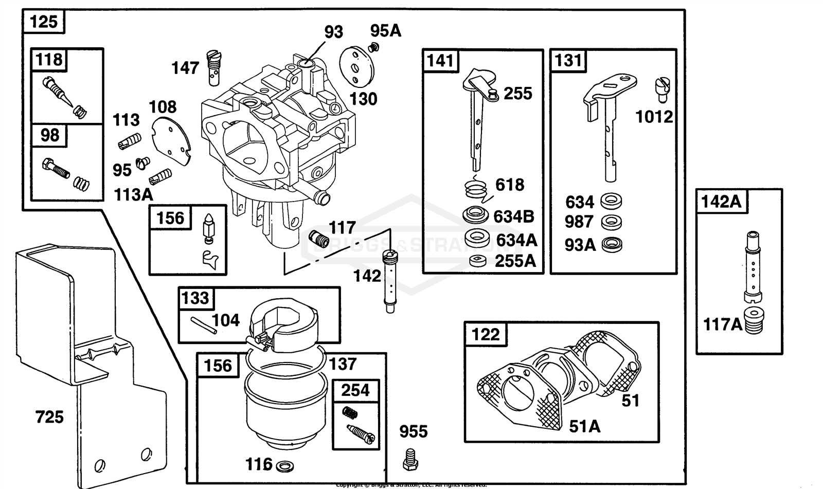 briggs and stratton 92502 parts diagram