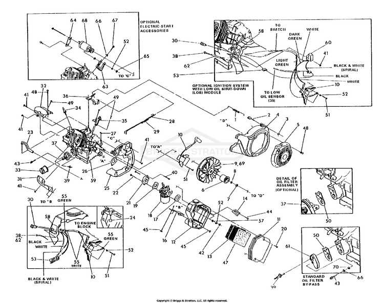 briggs and stratton model 12000 parts diagram