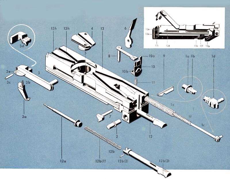 browning a bolt parts diagram