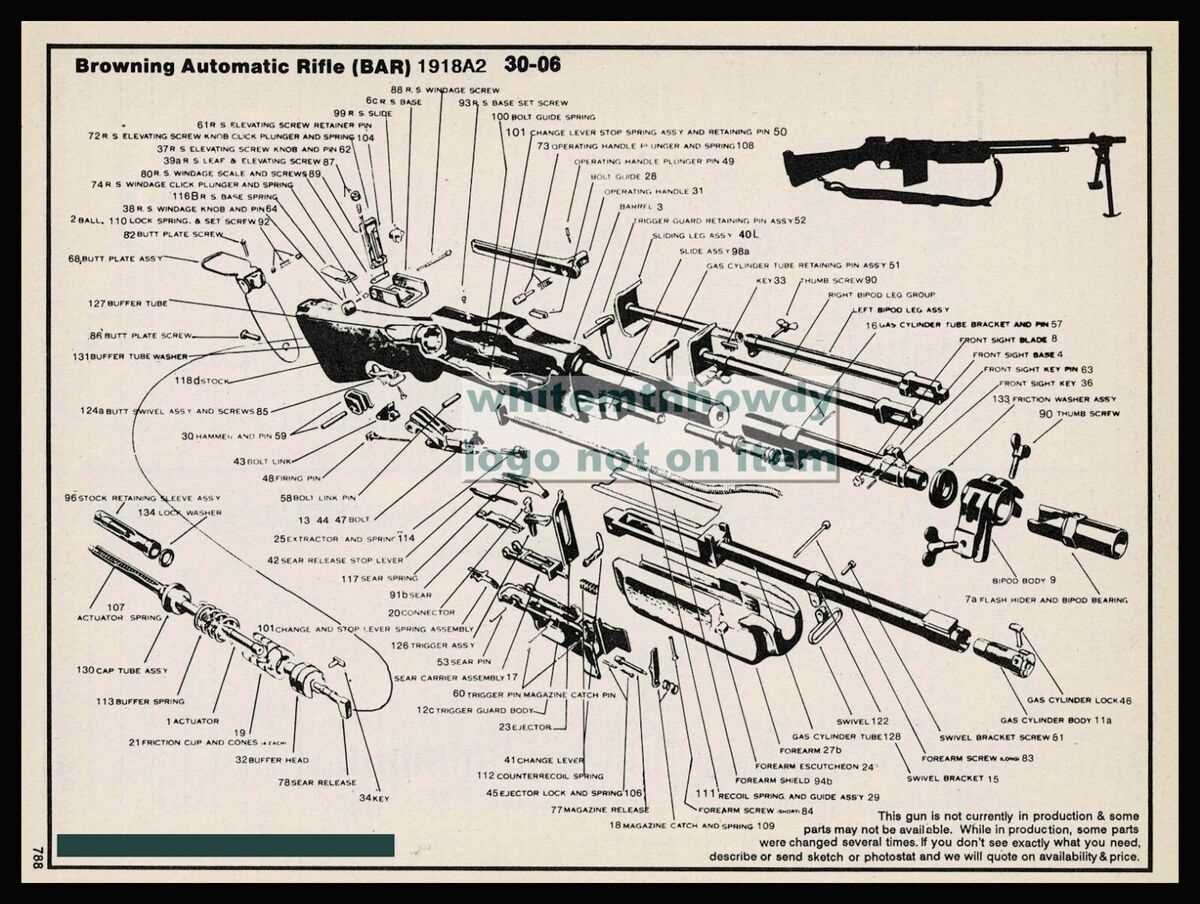 browning maxus parts diagram