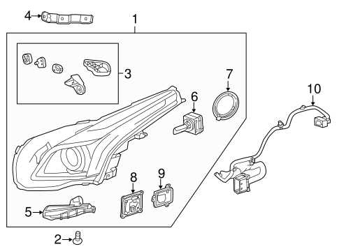 cadillac cts parts diagram