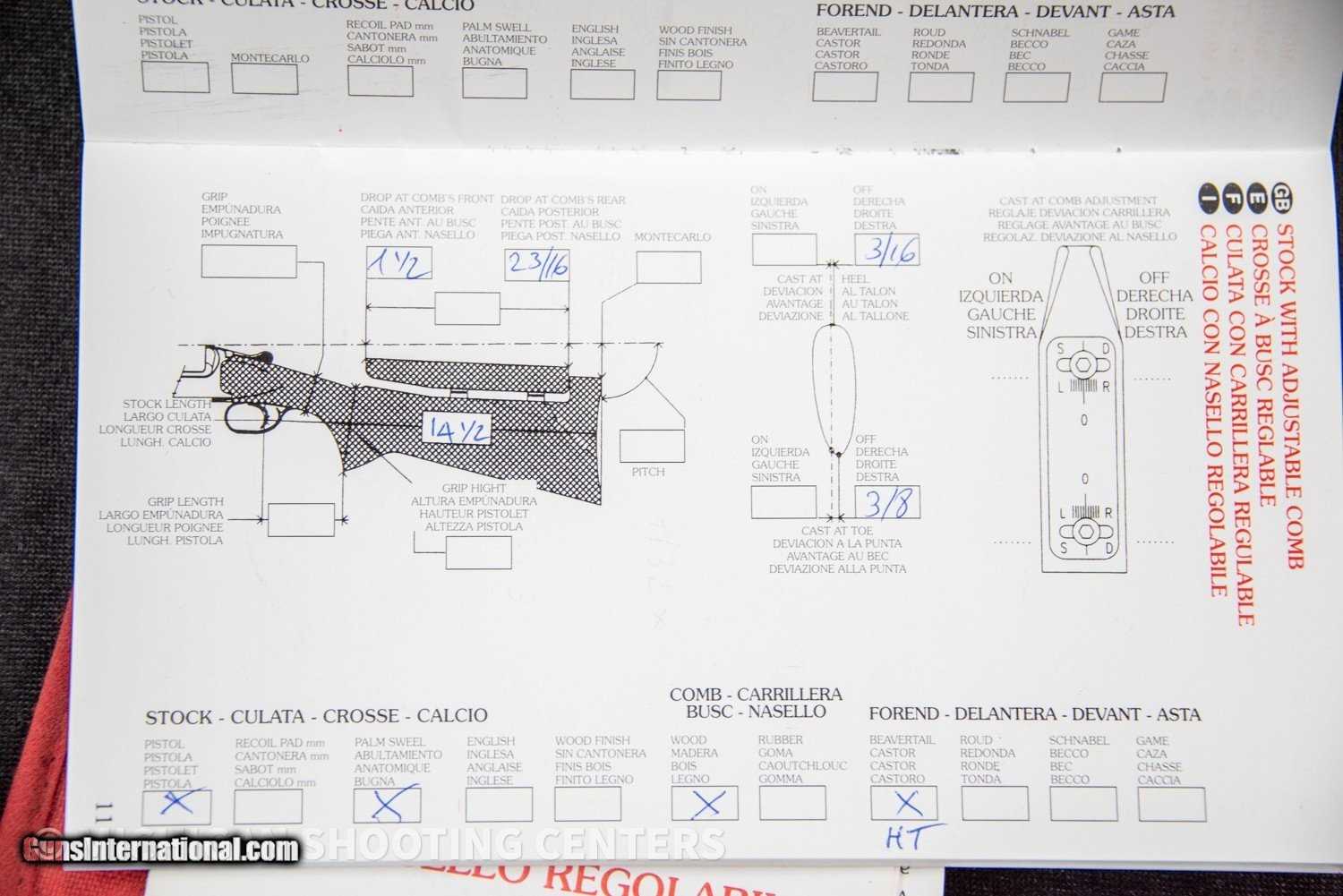 caesar guerini parts diagram