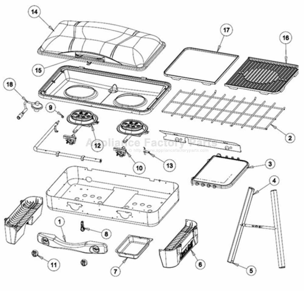 camp chef woodwind parts diagram