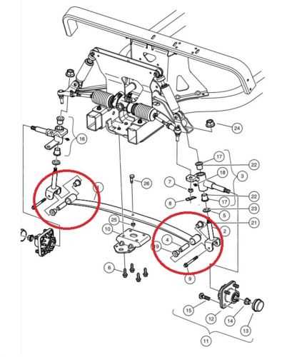 car front end parts diagram