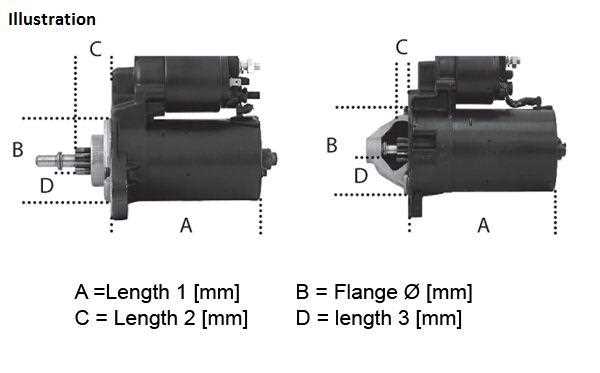 car starter parts diagram