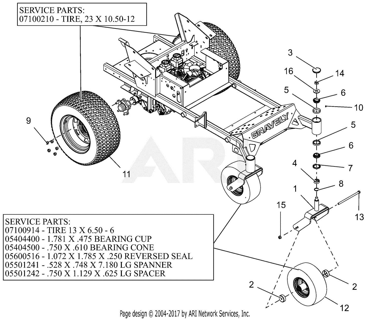 car tire parts diagram