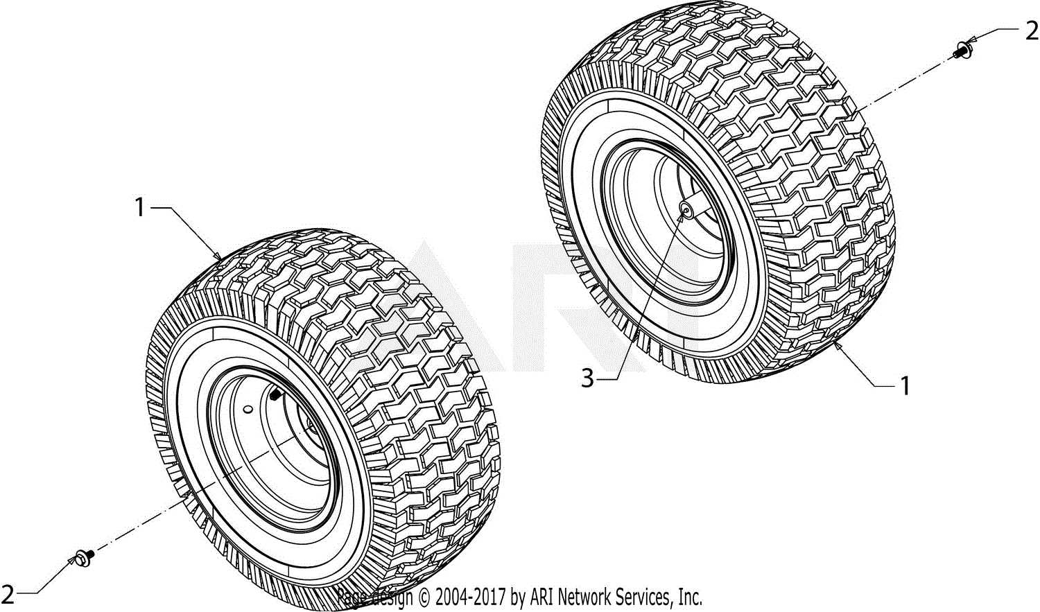 car wheel parts diagram