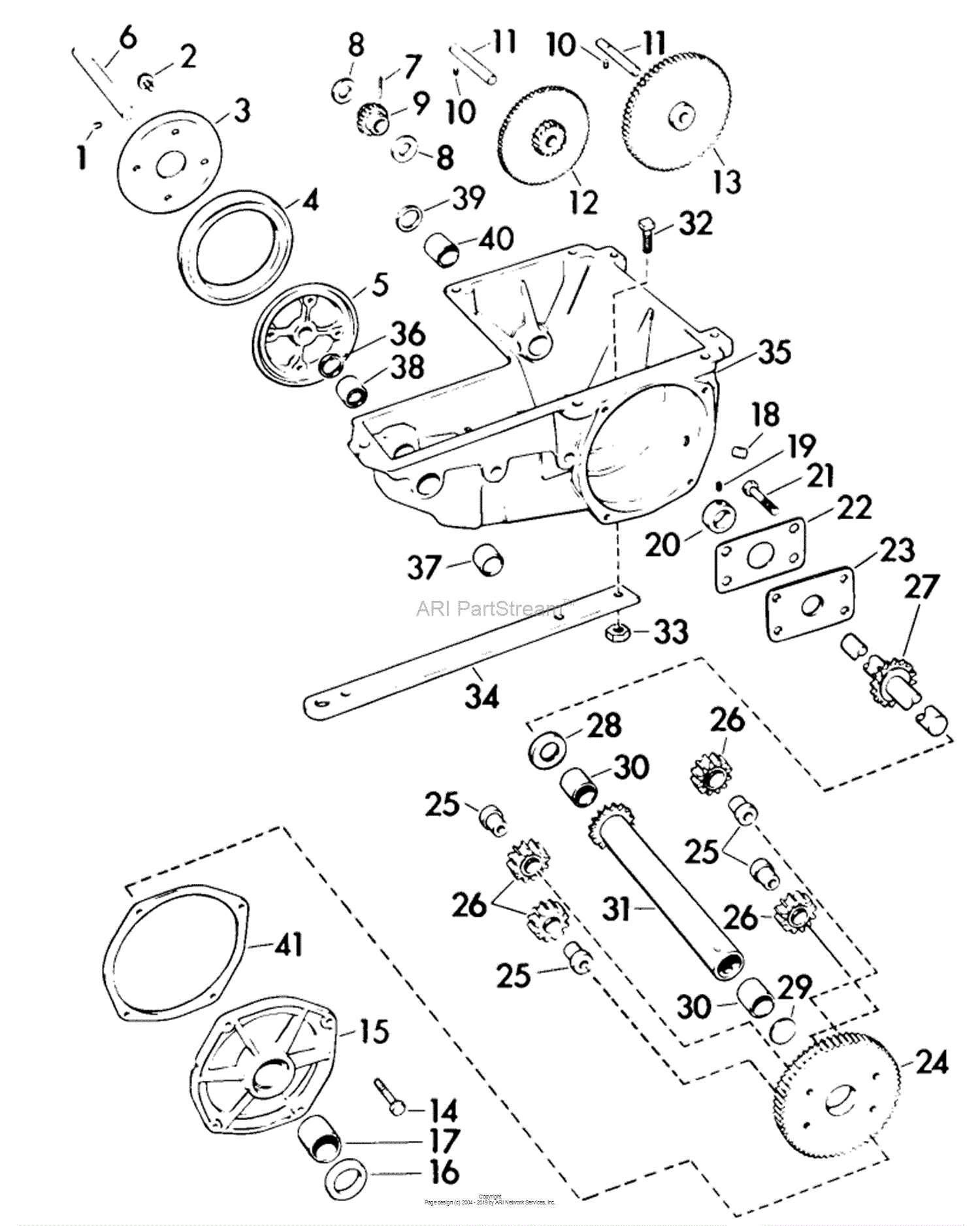 case 1816 parts diagram