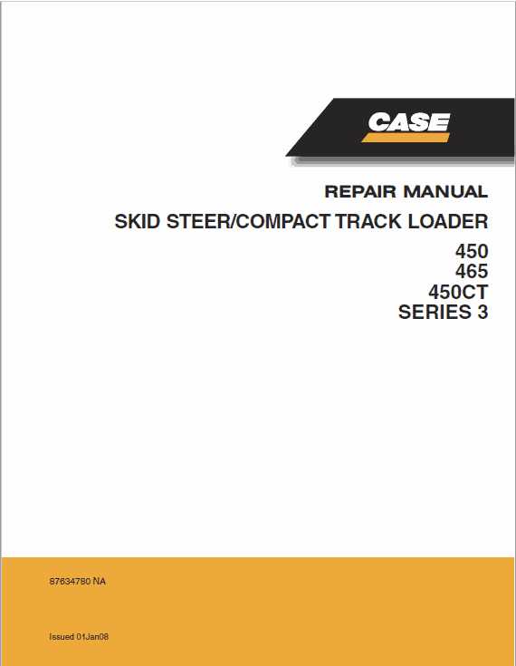 case 450 skid steer parts diagram