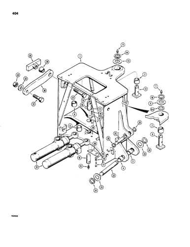 case 480c backhoe parts diagram