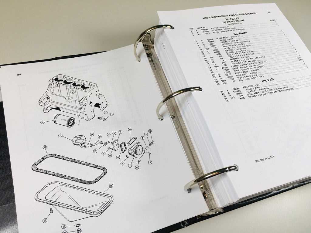 case 480c backhoe parts diagram