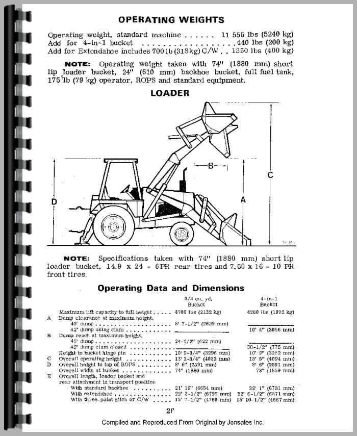 case 580c backhoe parts diagram