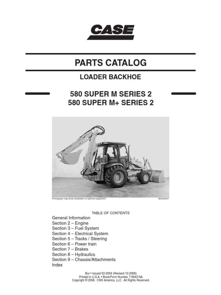 case 580e parts diagram