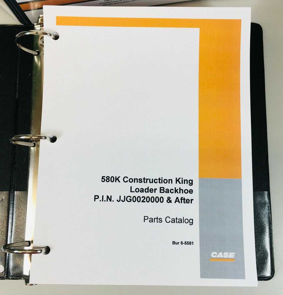 case 580k backhoe parts diagram