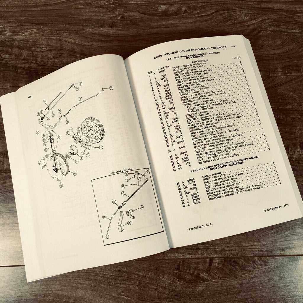 case 830 parts diagram