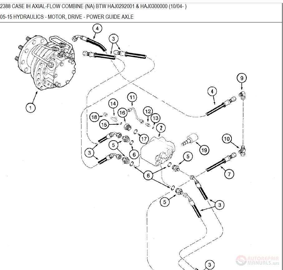 case ih 2388 parts diagram