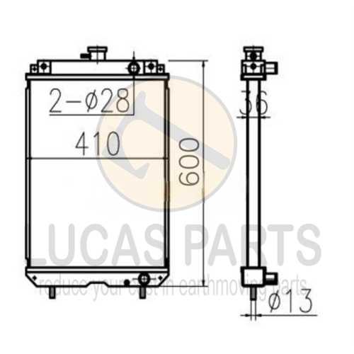 cat 305 parts diagram