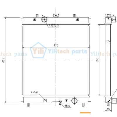 cat 305 parts diagram