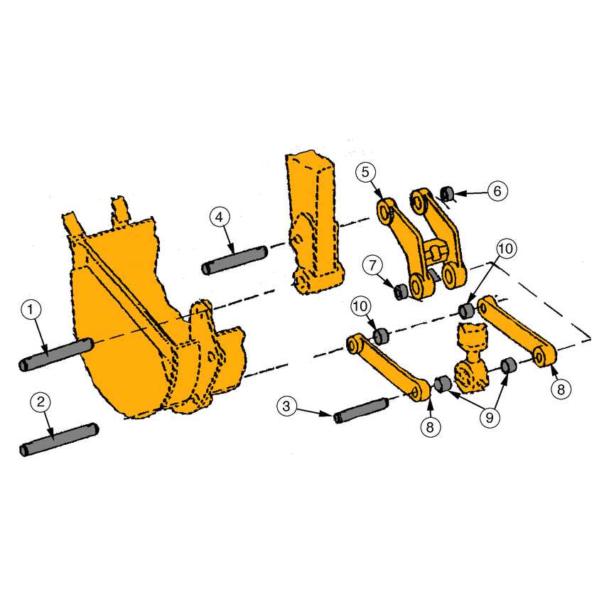 cat 420d backhoe parts diagram