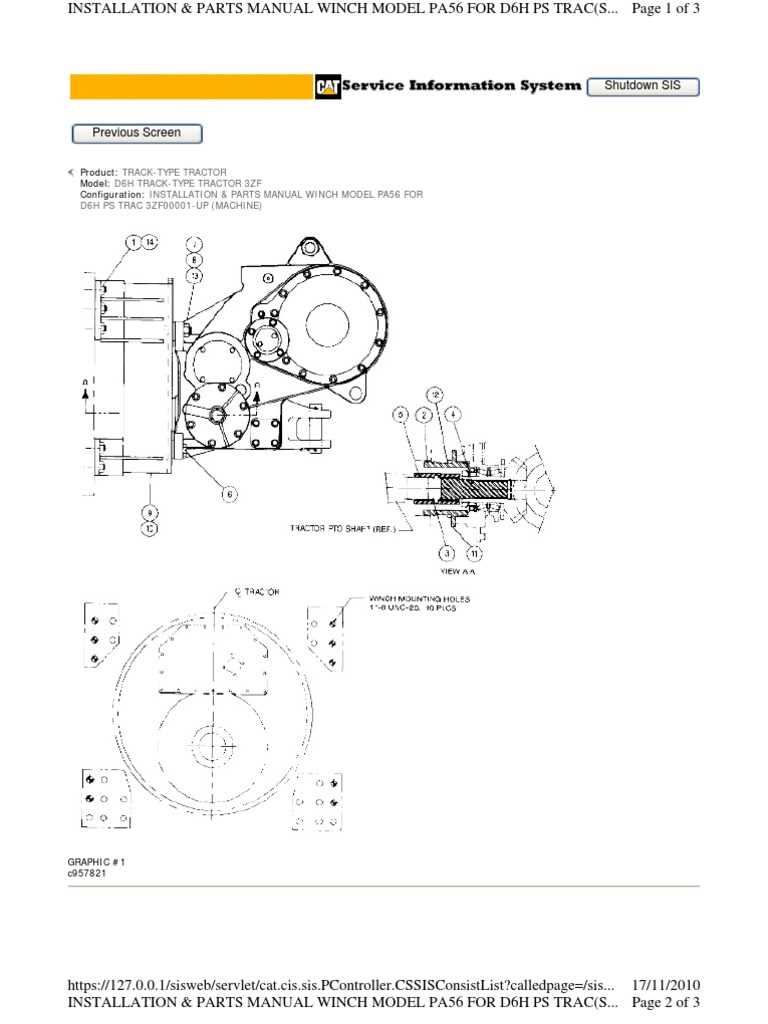 cat dozer parts diagram