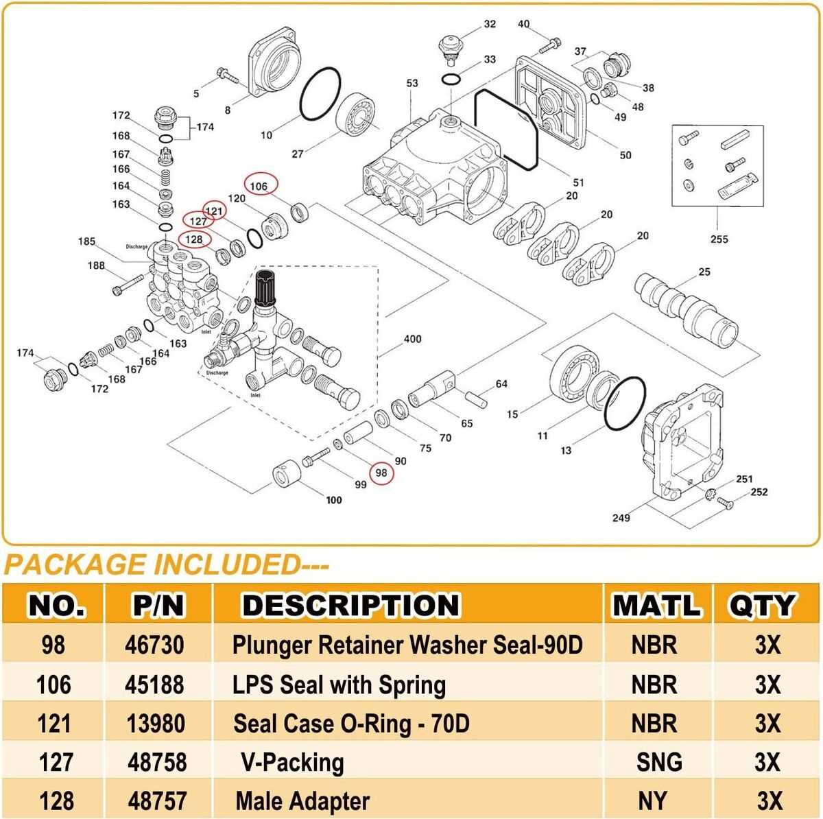 cat pump 67dx39g1i parts diagram