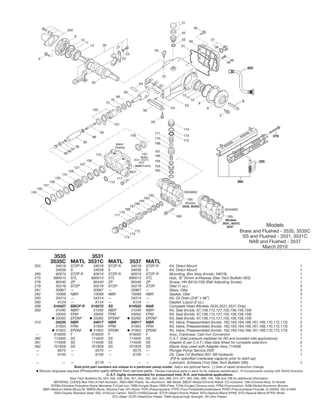 cat pumps parts diagrams