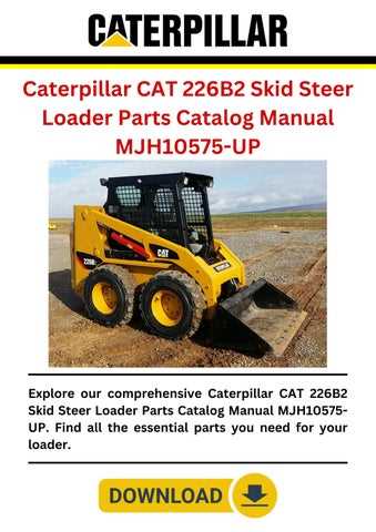 caterpillar cat skid steer parts diagram