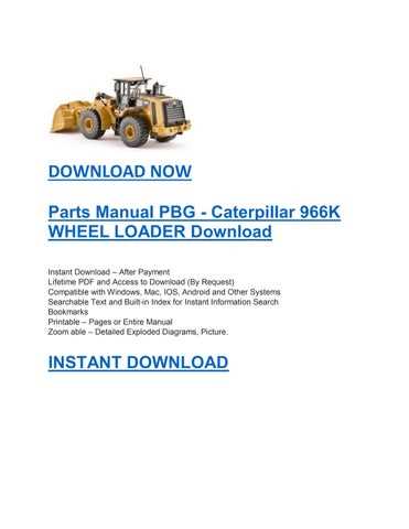 caterpillar wheel loader parts diagram